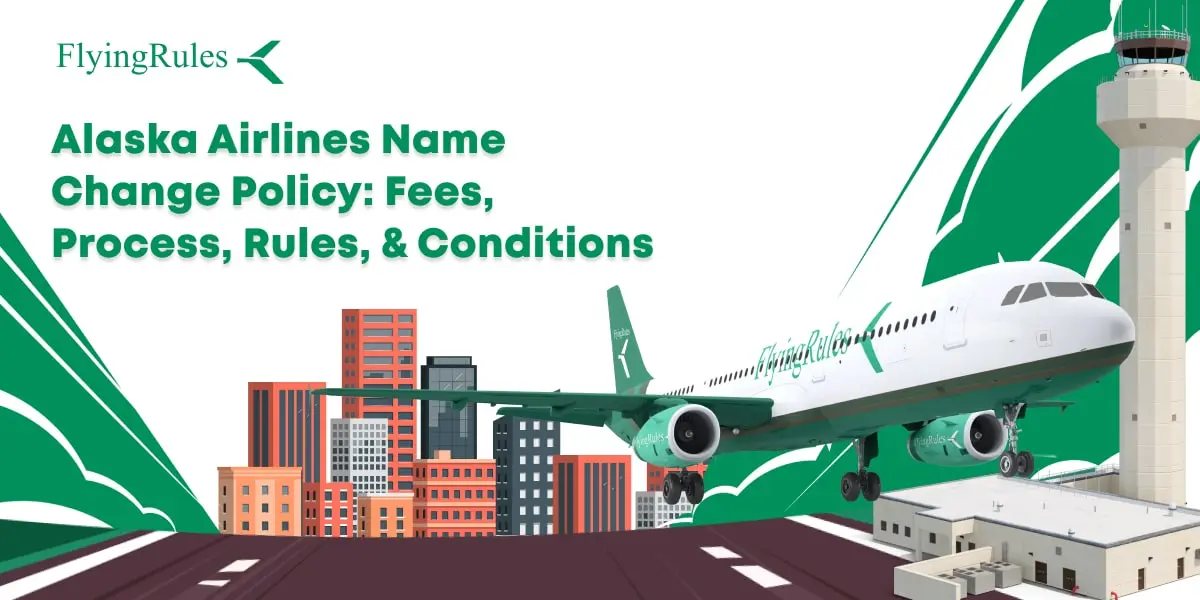 Alaska Airlines Name Change Policy